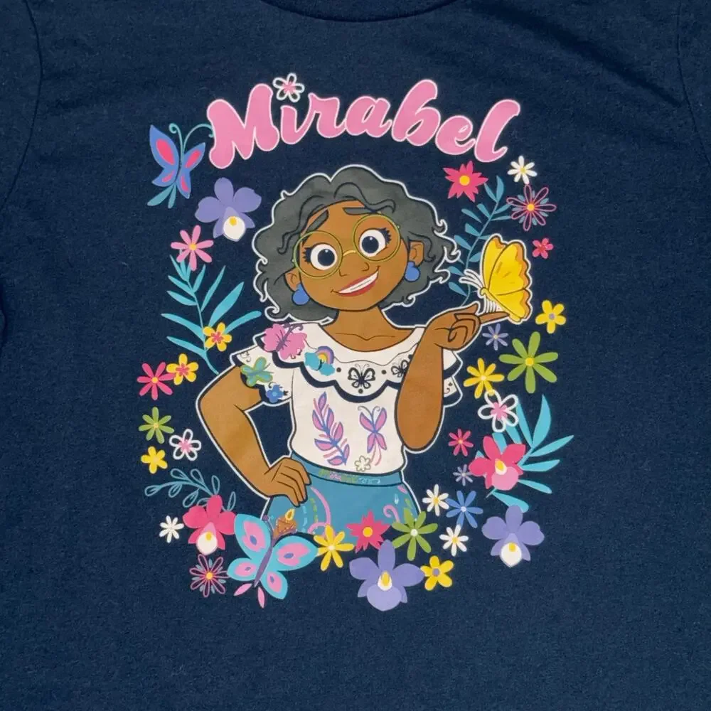 Disney Encanto Mirabel‎ Long Sleeve T-Shirt Child Girl's Size XL 14 Gently Used